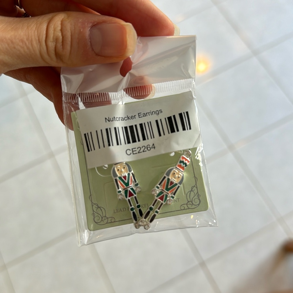 Nutcracker earrings